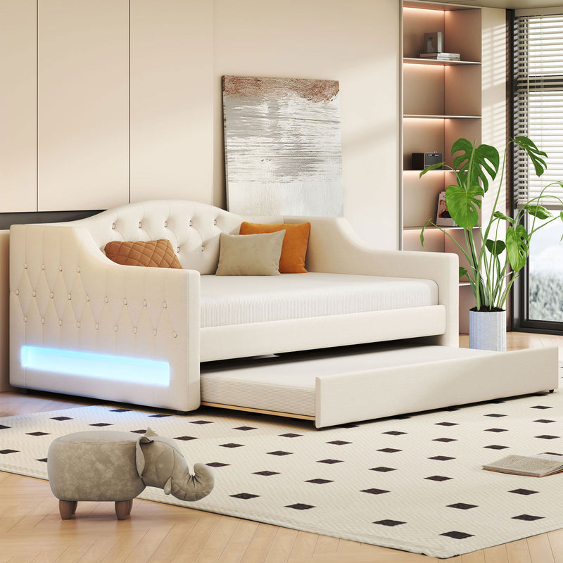 Daybed With LED Belt