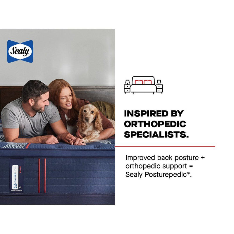 Posturepedic Elite - Brenham II Euro Pillow Top Firm Mattress