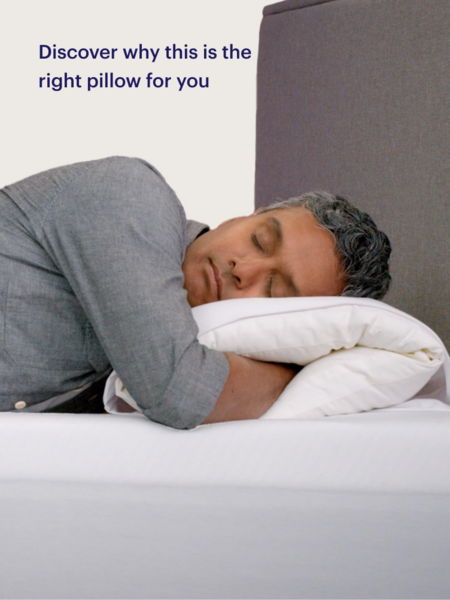 The Purple Twin Cloud Pillow - Standard