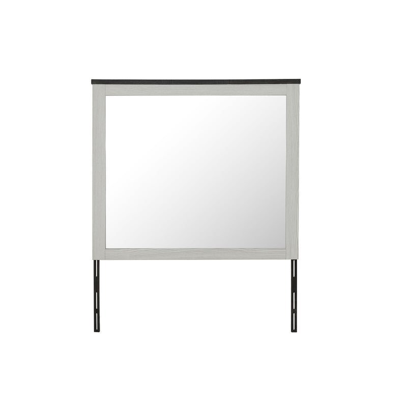 Avery - Mirror With Sleek Frame Large Scale Mirror For Dresser - Beige