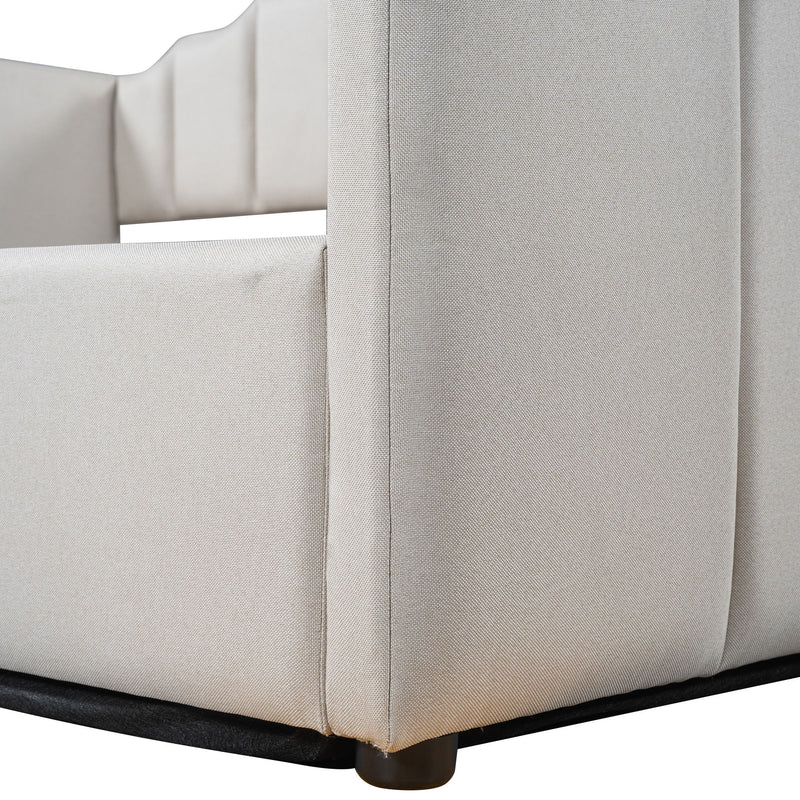Modern Upholstered Daybed With Underneath Storage