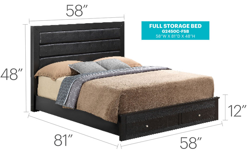Elegant Storage Bed For Cozy Spaces