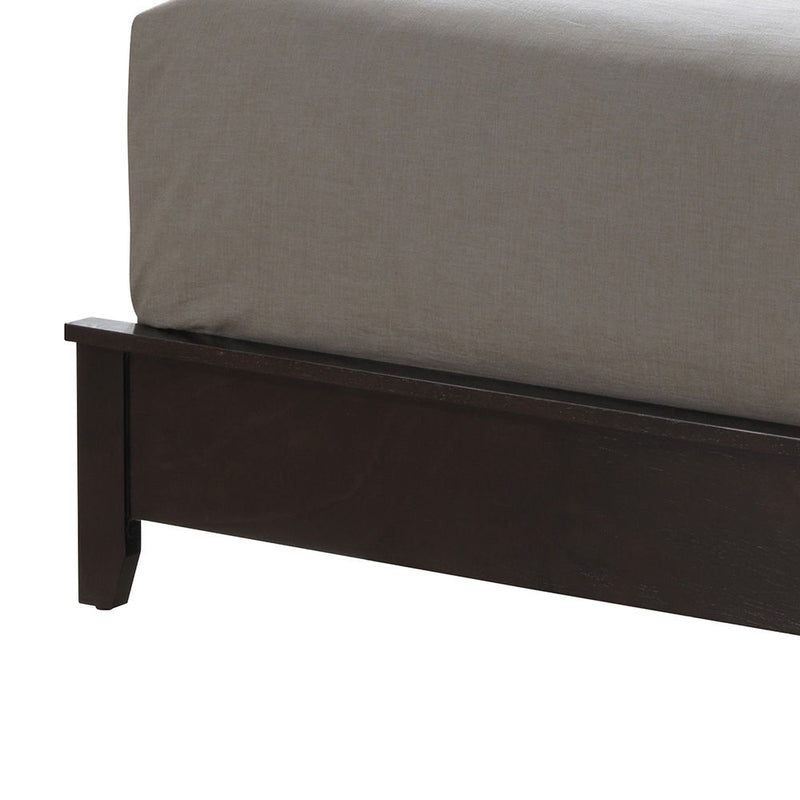 Padded Headboard Bed