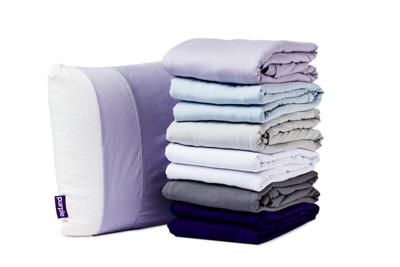 Purple SoftStretch Sheet Set