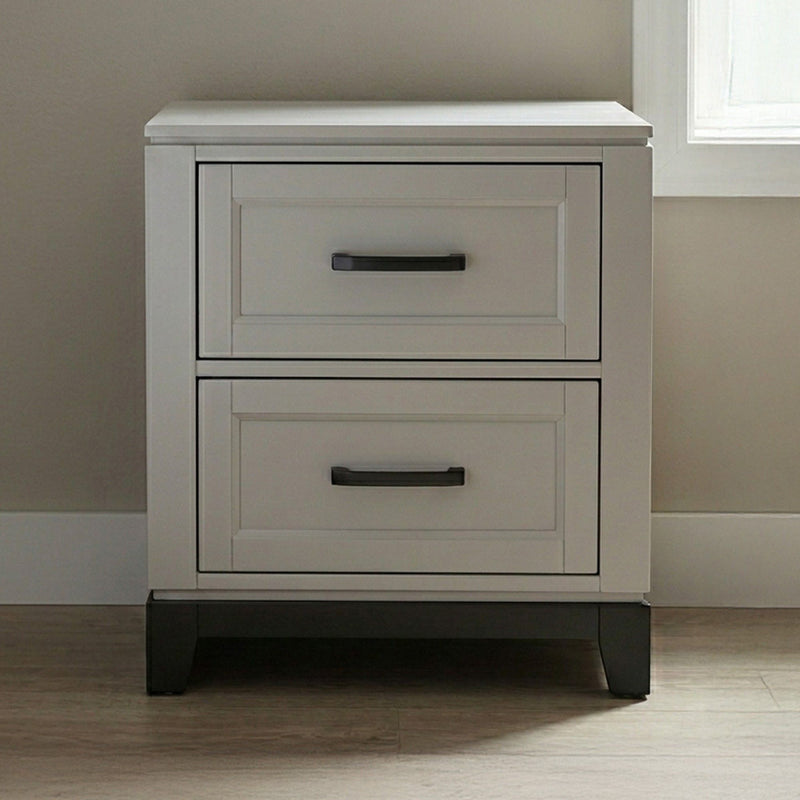 Bedroom Set, Bed With Drawers And Upholstered Headboard LED Lighting