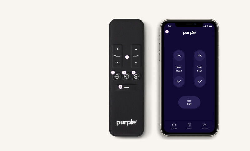 Purple Premium Smart Adjustable Base