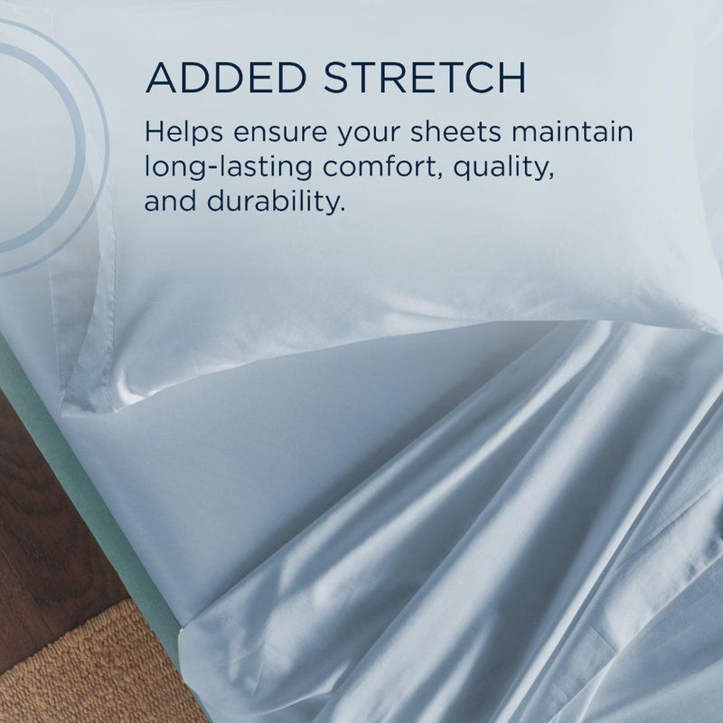 Linens - Tempur Classic Cotton Sheet Set - Sleepy Blue