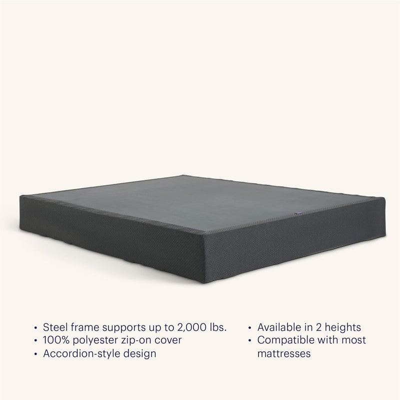 Purple Flat Foundation Low Profile  5"