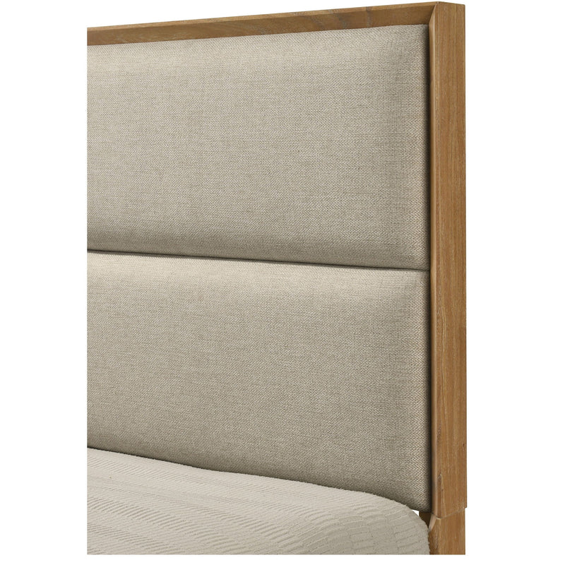 Contemporary Storage Platform Bed With Ultra Plush Headboard