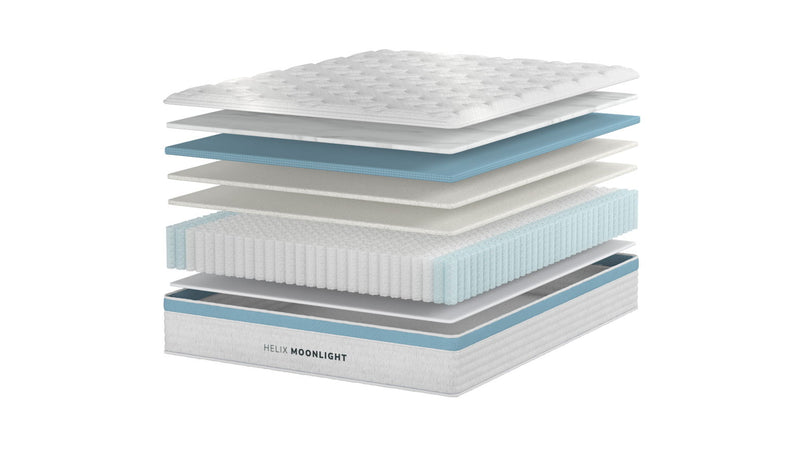 Helix Moonlight Core with GlacioTex Cooling Pillow Top