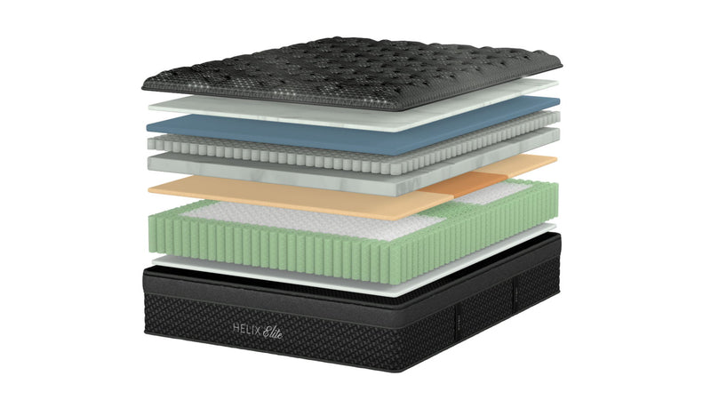 Helix Sunset Elite Luxury Hybrid Mattress