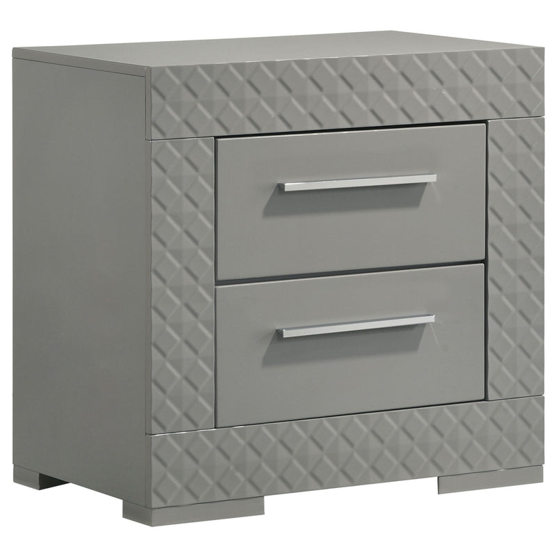 Pierce - 2 Drawer Nightstand, Bedside Table