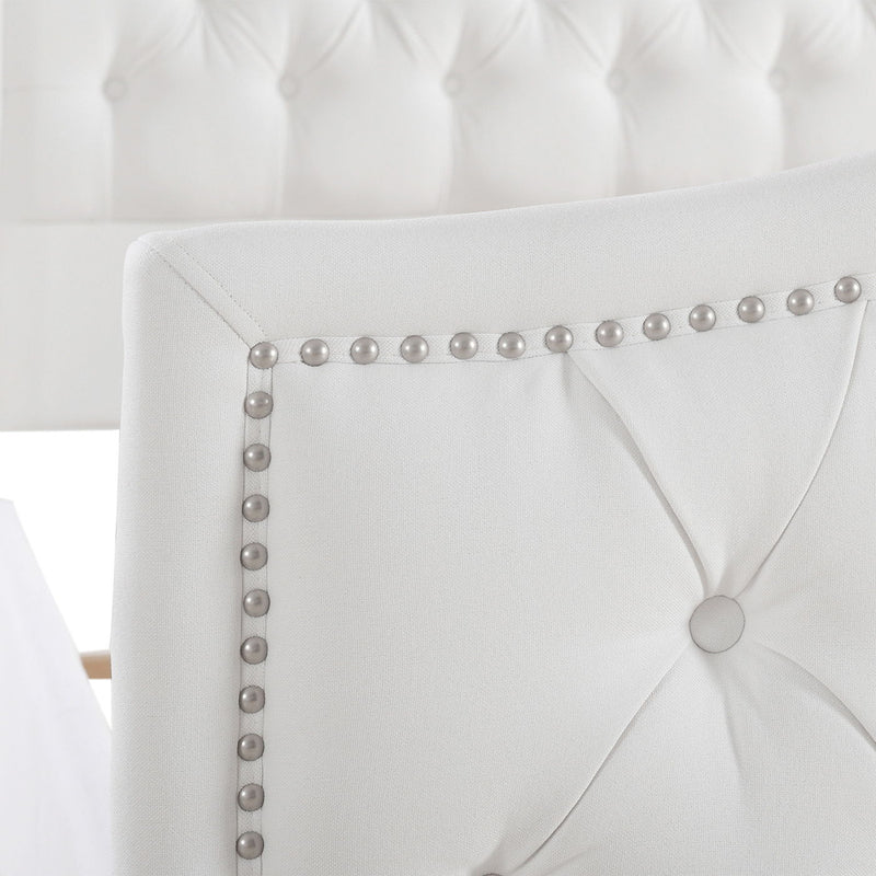 Marcella - Upholstered Shelter Headboard Bed