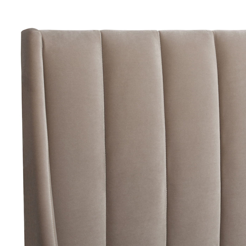 Aspen - Vertical Tufted Headboard Platform Bed