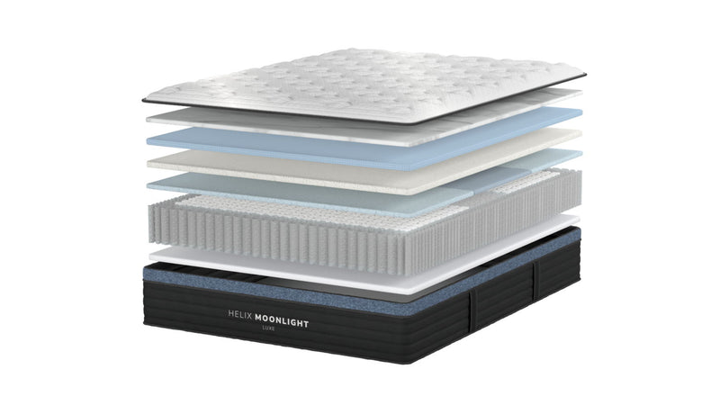 Helix Moonlight Luxe with GlacioTex Cooling Cover and ErgoAlign Layer