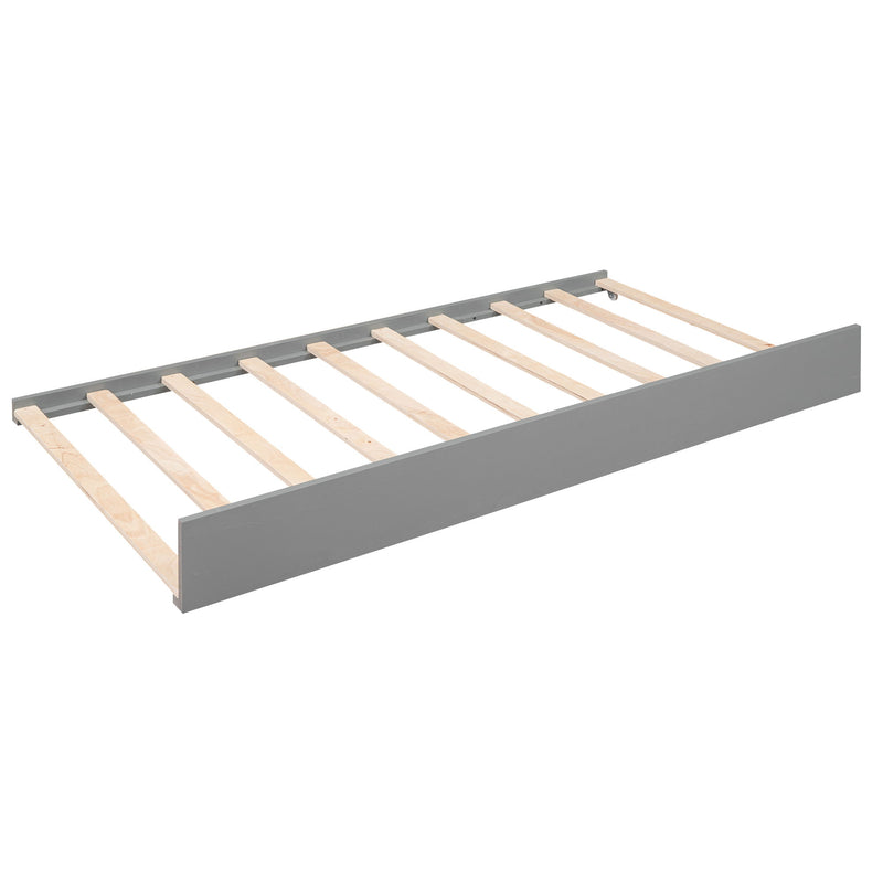 Daybed With 2 Trundles, 3 Storage Cubbies, Built In USB Charging Light