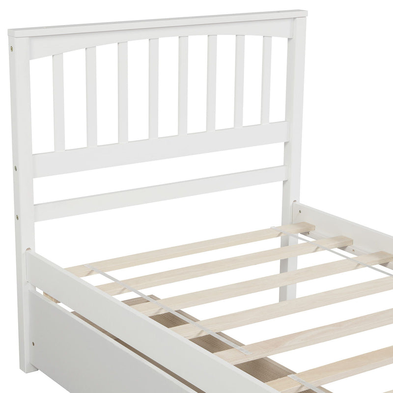Platform Bed With Two Drawers