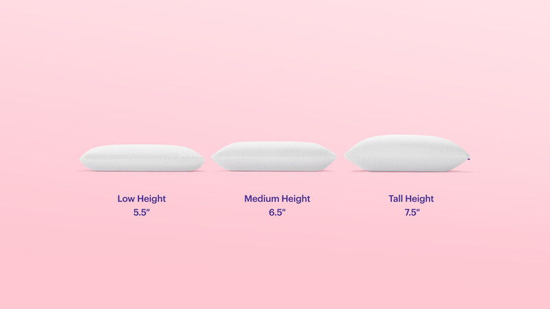 The Purple Harmony Pillow Medium - Standard