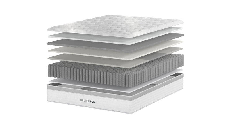 Helix Plus Core with GlacioTex Cooling Pillow Top and ErgoAlign Layer