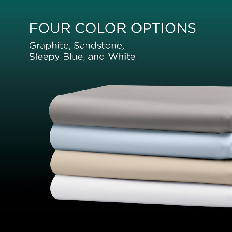 Tempur-Adapt - Tempur-Adapt Luxe Egyptian Cotton Sheets - Sleepy Blue