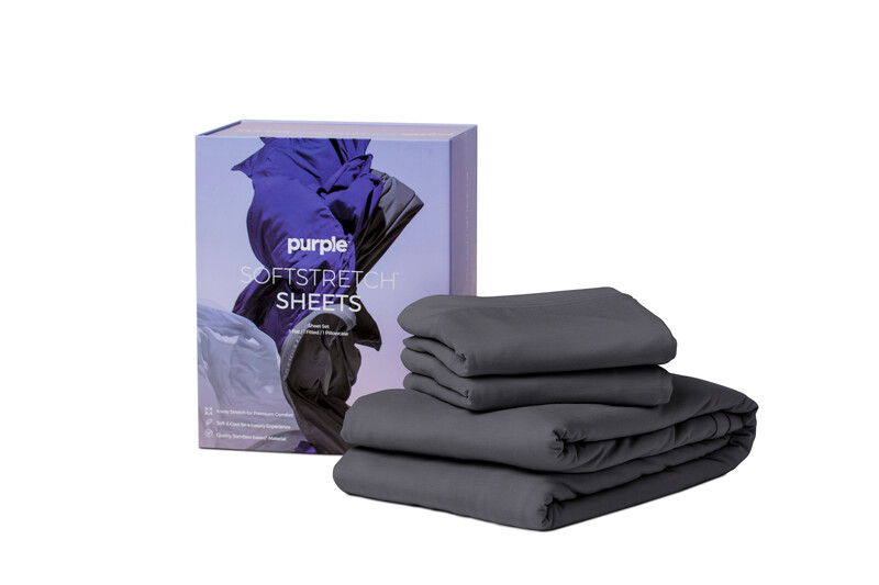 Purple SoftStretch Sheet Set