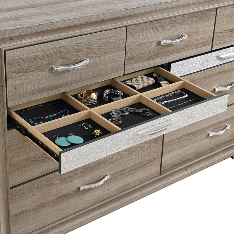 Ryder - Dresser With 7 Drawers And Jewelry Compartment
