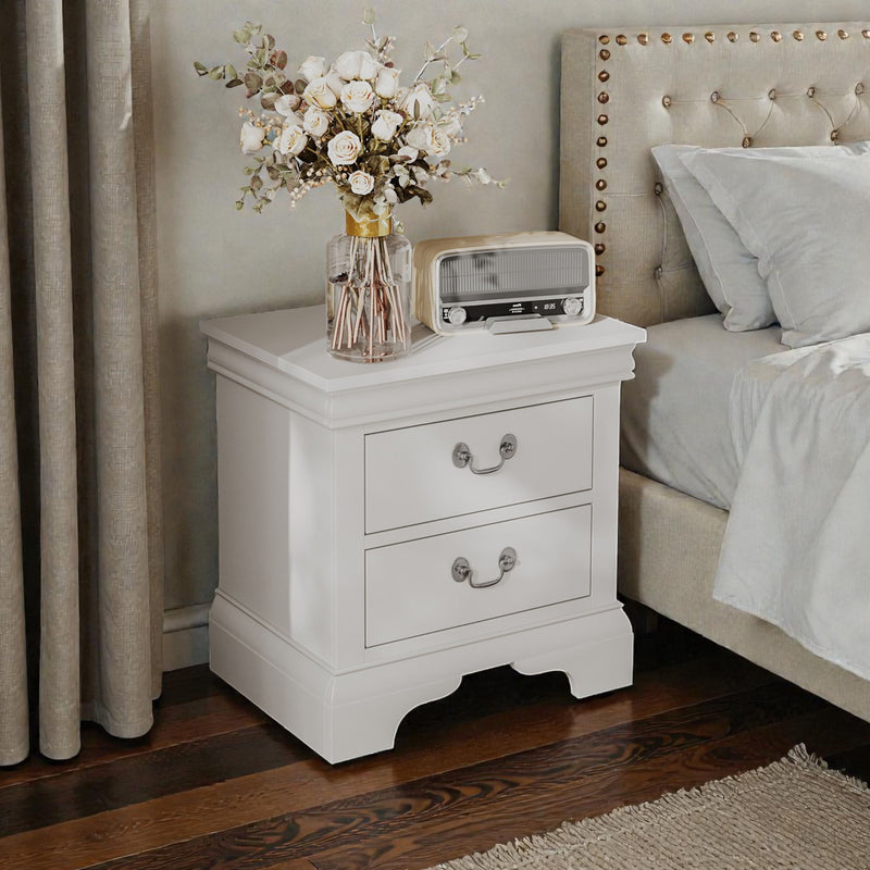 Nightstand With 2 Drawers