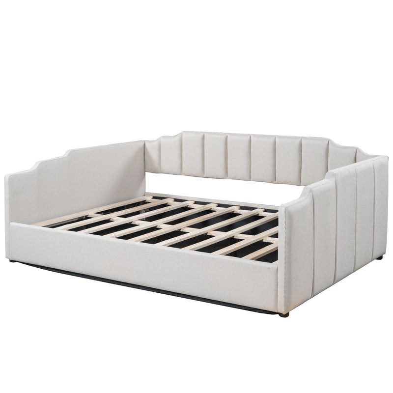 Modern Upholstered Daybed With Underneath Storage