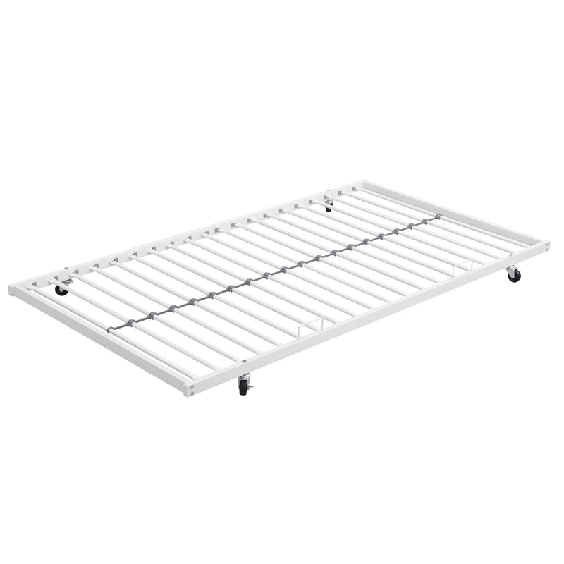 Modern Metal Bunk Bed With Dual Side Ladder And Metal Desig
