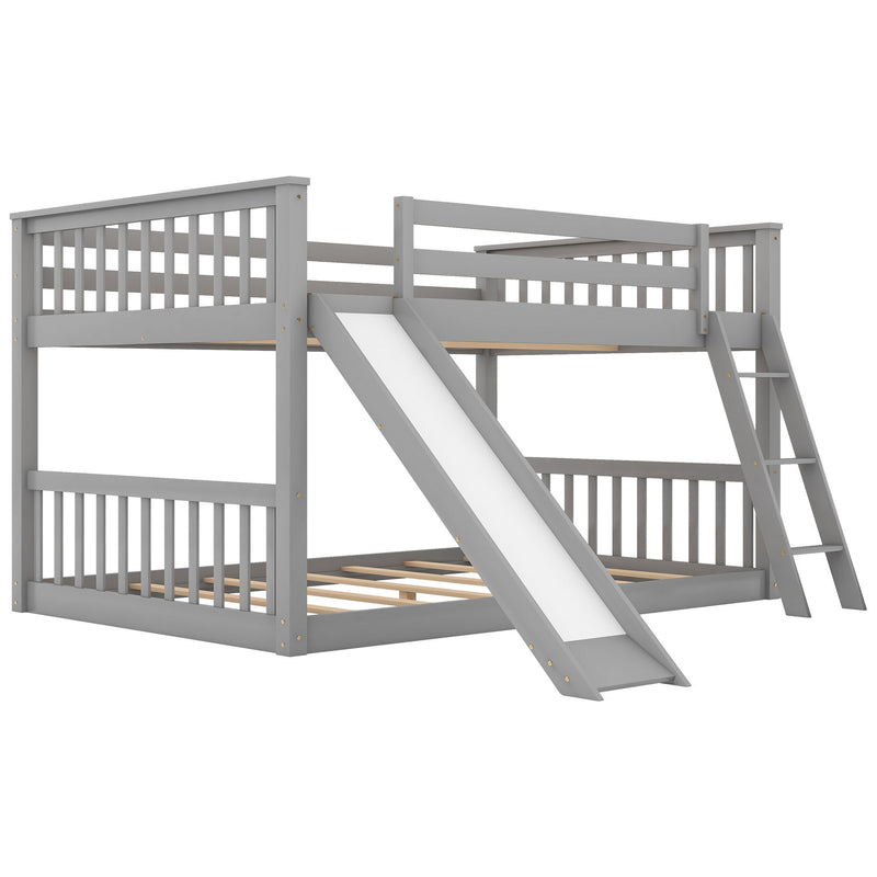 Bunk Bed & Convertible Slide And Ladder