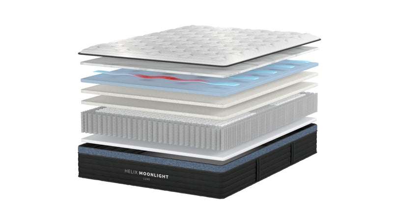 Helix Moonlight Luxe with GlacioTex Cooling Cover and CoolForce Layer