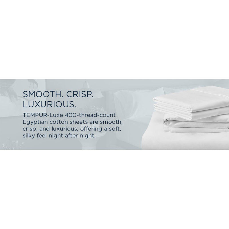 Linens - Tempur Luxe Egyptian Cotton Sheet Set - Sleepy Blue