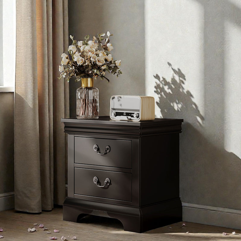 Nightstand With 2 Drawers