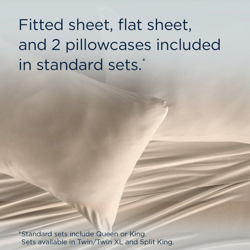 Linens - Tempur Rayon from Bamboo Sheet Set - Sandstone