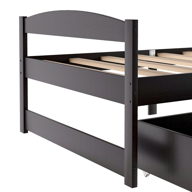 Platform Bed With 2 Drawers