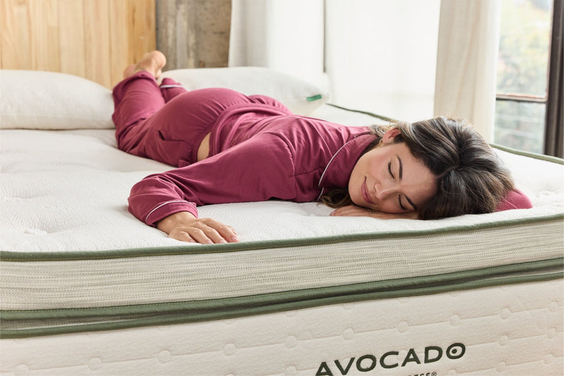 Avocado Green Mattress - Ultra Plush Box Top