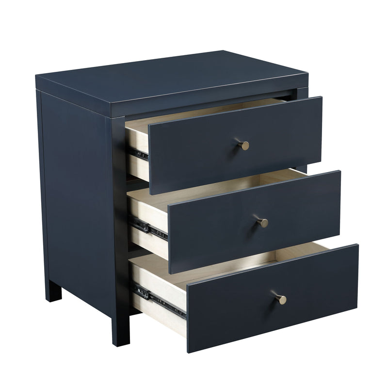 Nevarre - 3 Drawer Nightstand