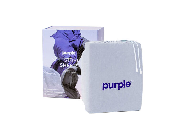 Purple SoftStretch Sheet Set