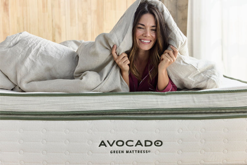 Avocado Green Mattress - Ultra Plush Box Top
