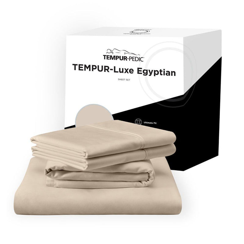 Linens - Tempur Luxe Egyptian Cotton Sheet Set - Sandstone
