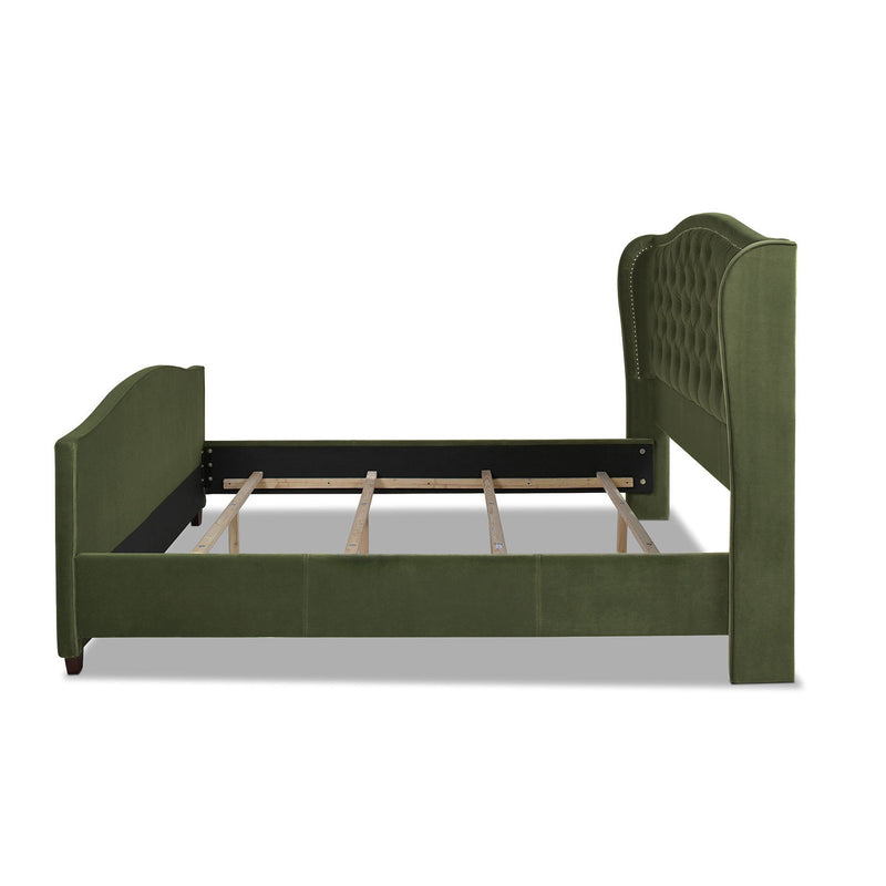 Marcella - Upholstered Shelter Headboard Bed