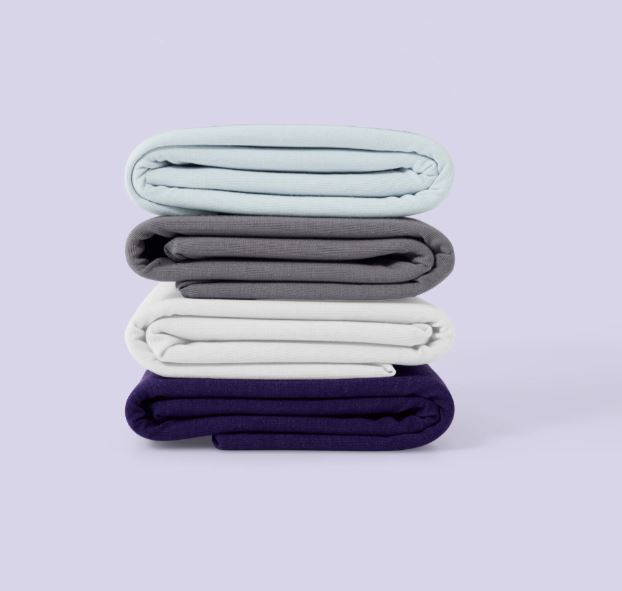Purple SoftStretch Sheet Set