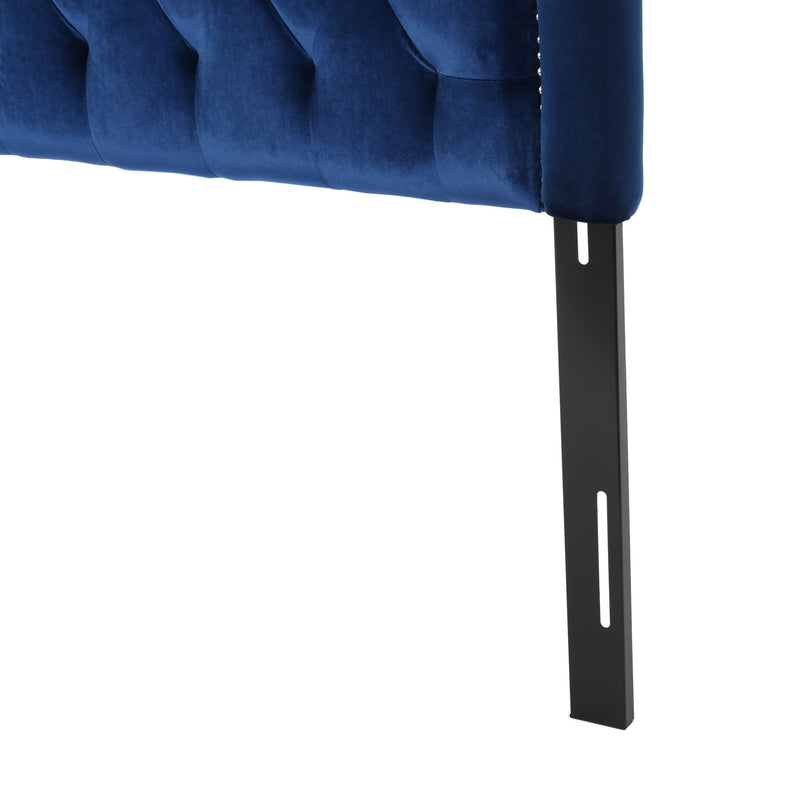 Kaarina - Contemporary Tufted Fabric Headboard