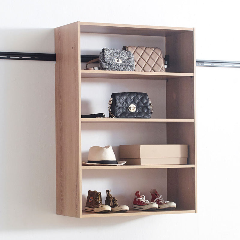 Devi - Wall Mounted Wood Closet System & Modular Units