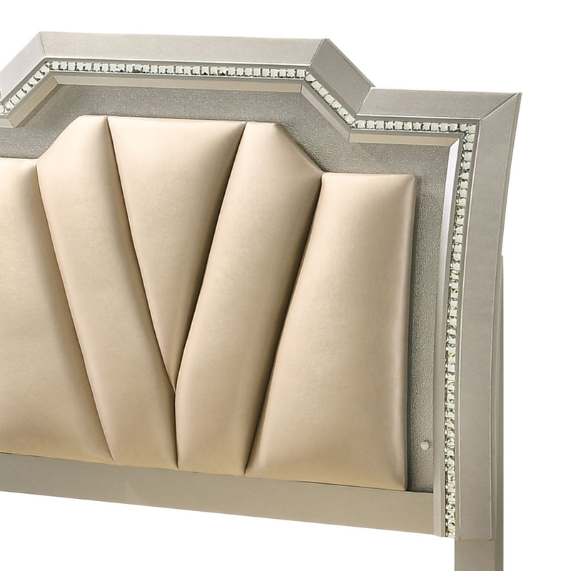 Kaitlyn - Bed With LED & Storage