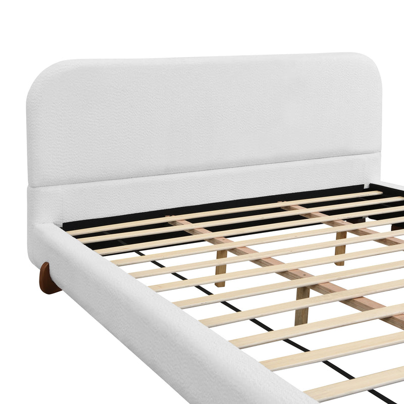 Elegant Upholstered Bed Frame