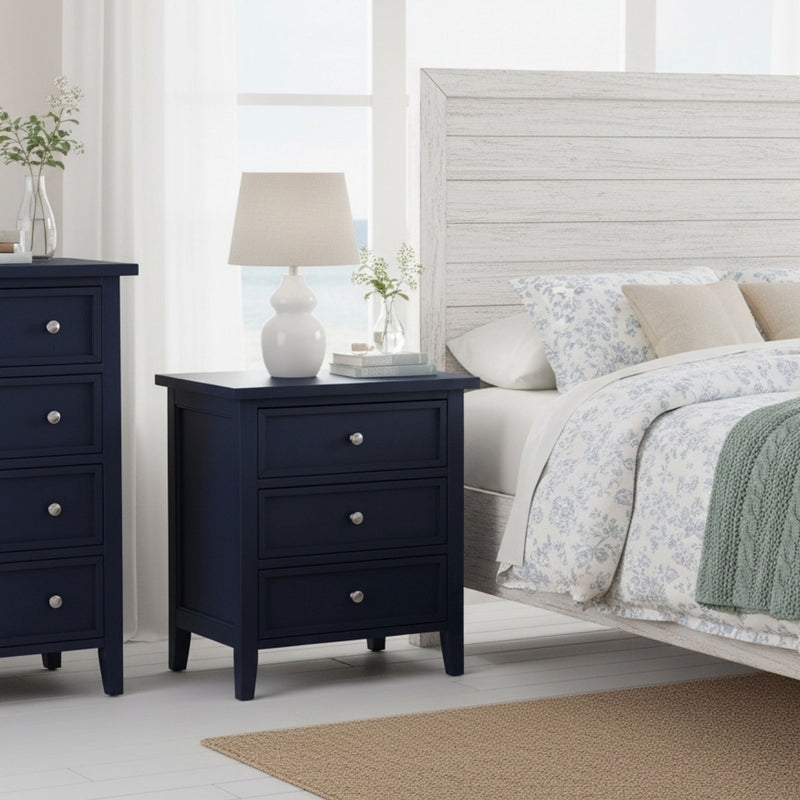 Luca - 3 Drawer Nightstand