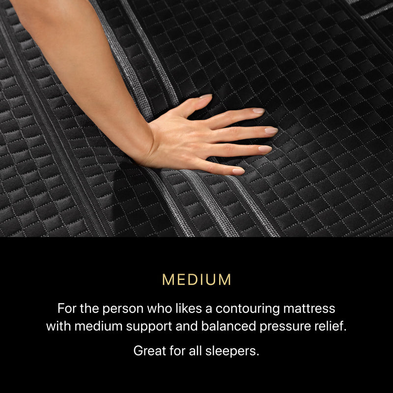 Beautyrest Black - 13" Series One Hybrid Medium Mattress