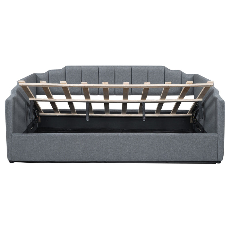 Modern Upholstered Daybed With Underneath Storage