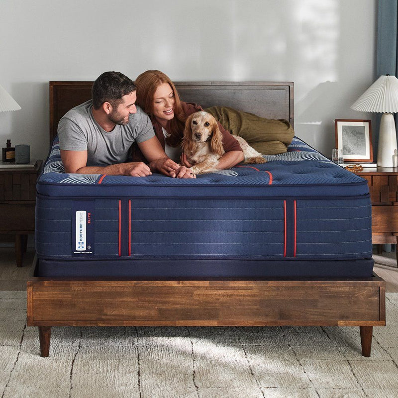 Posturepedic Elite - Brenham II Euro Pillow Top Medium Mattress